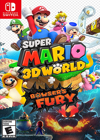 Super Mario 3D World And Bowser's Fury Switch Games Key